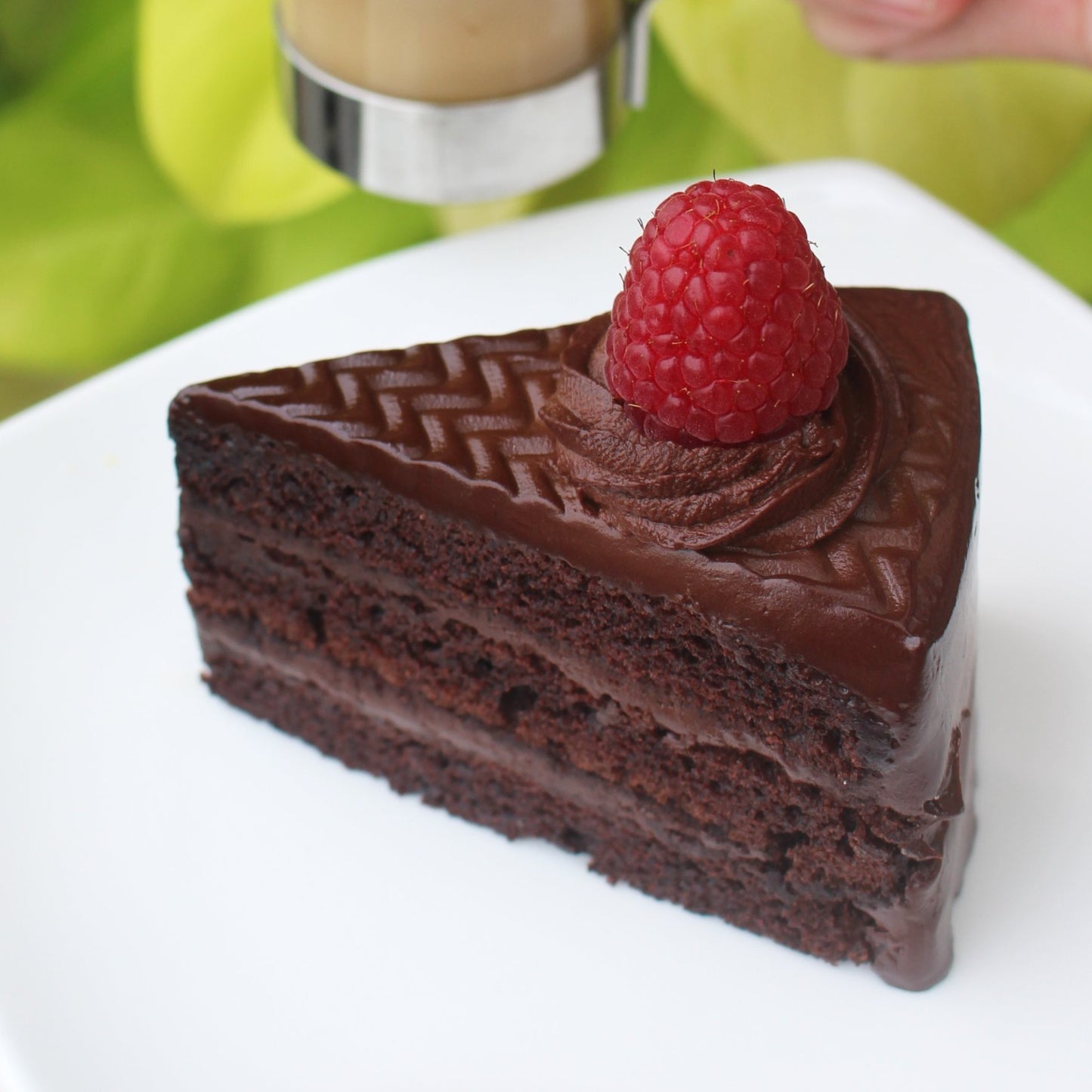 85% Dark Chocolate Cake (Slice)